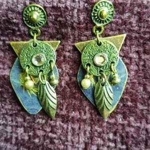 Funky Metal Earrings